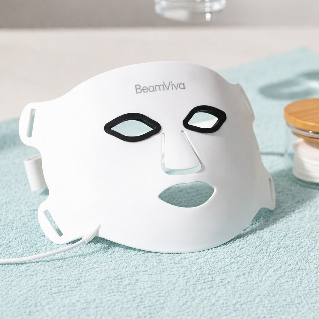 4-in-1 LED Light Therapy Face Mask Spa-Quality Skin Rejuvenation at Home