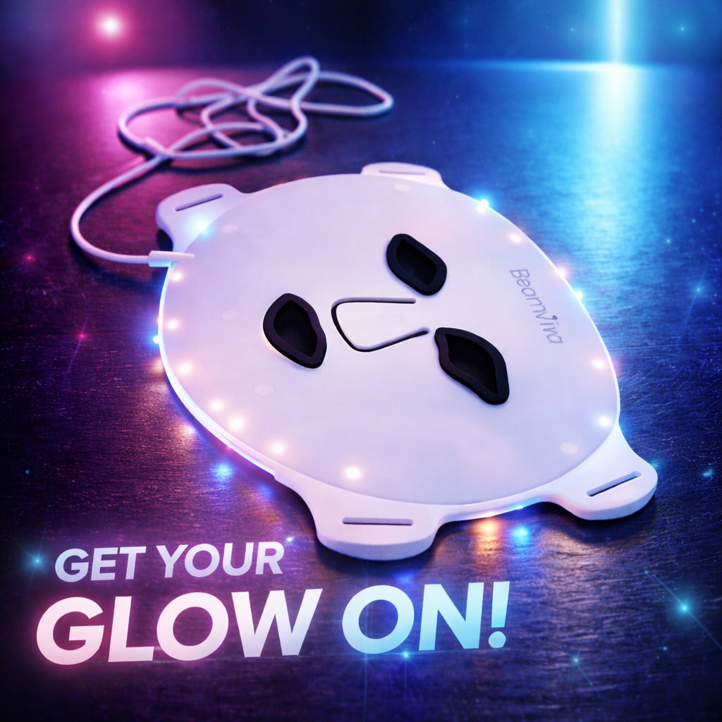 4-in-1 LED Light Therapy Face Mask Spa-Quality Skin Rejuvenation at Home