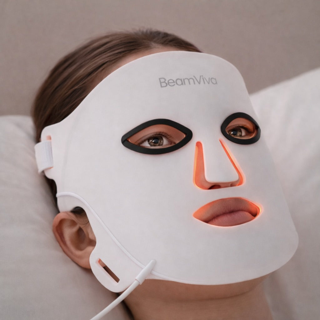4-in-1 LED Light Therapy Face Mask Spa-Quality Skin Rejuvenation at Home