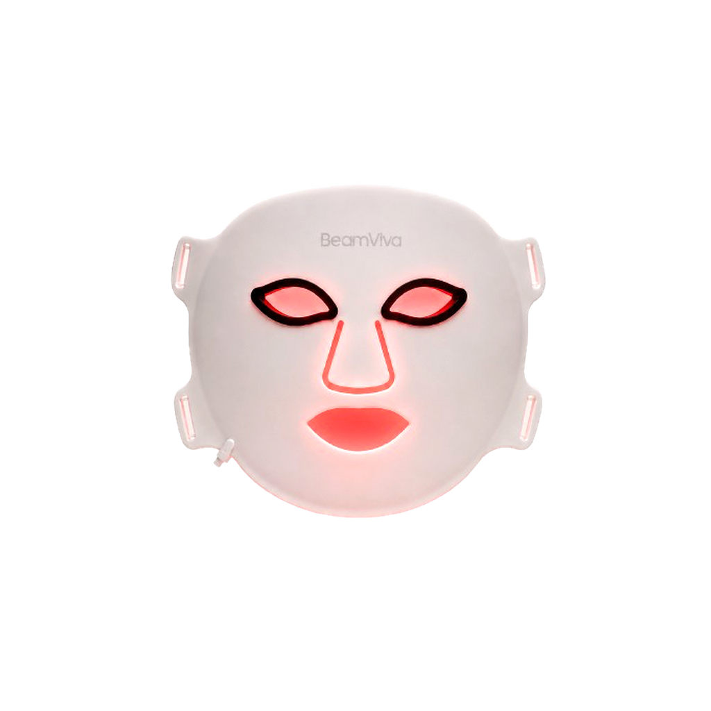  BeamViva LED face mask with red 630nm light therapy, FDA-cleared for the treatment of wrinkles